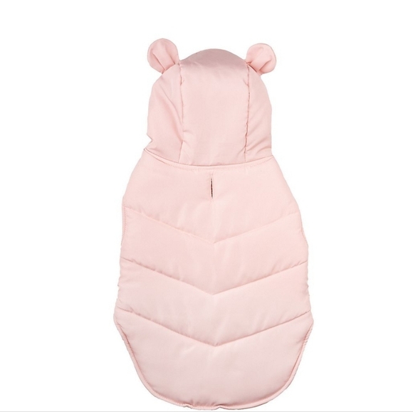 Other - Dog Hooded Puffer Jacket - Pink NWT